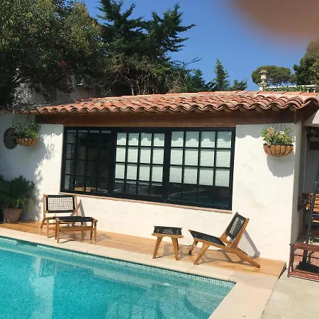 Апартаменты Cap Maisonette Avec Piscine Privative Антиб
